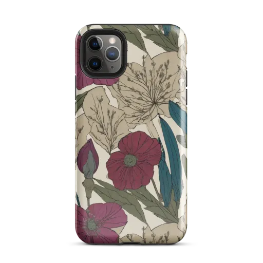 Poppy Herbarium on a Tough Case for iPhone®