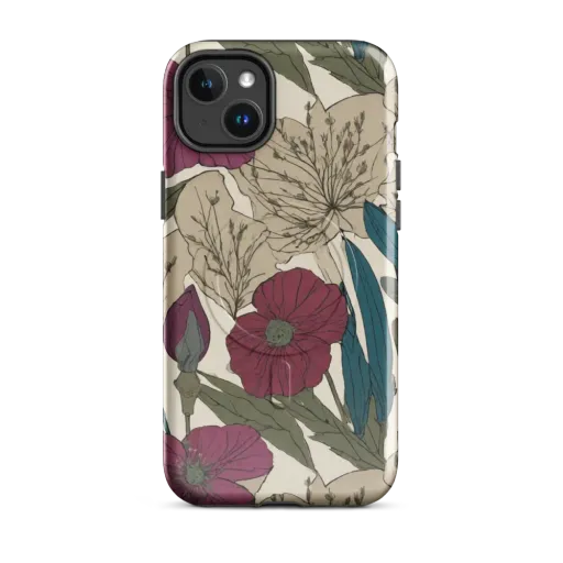 Poppy Herbarium on a MagSafe Tough Case for iPhone®