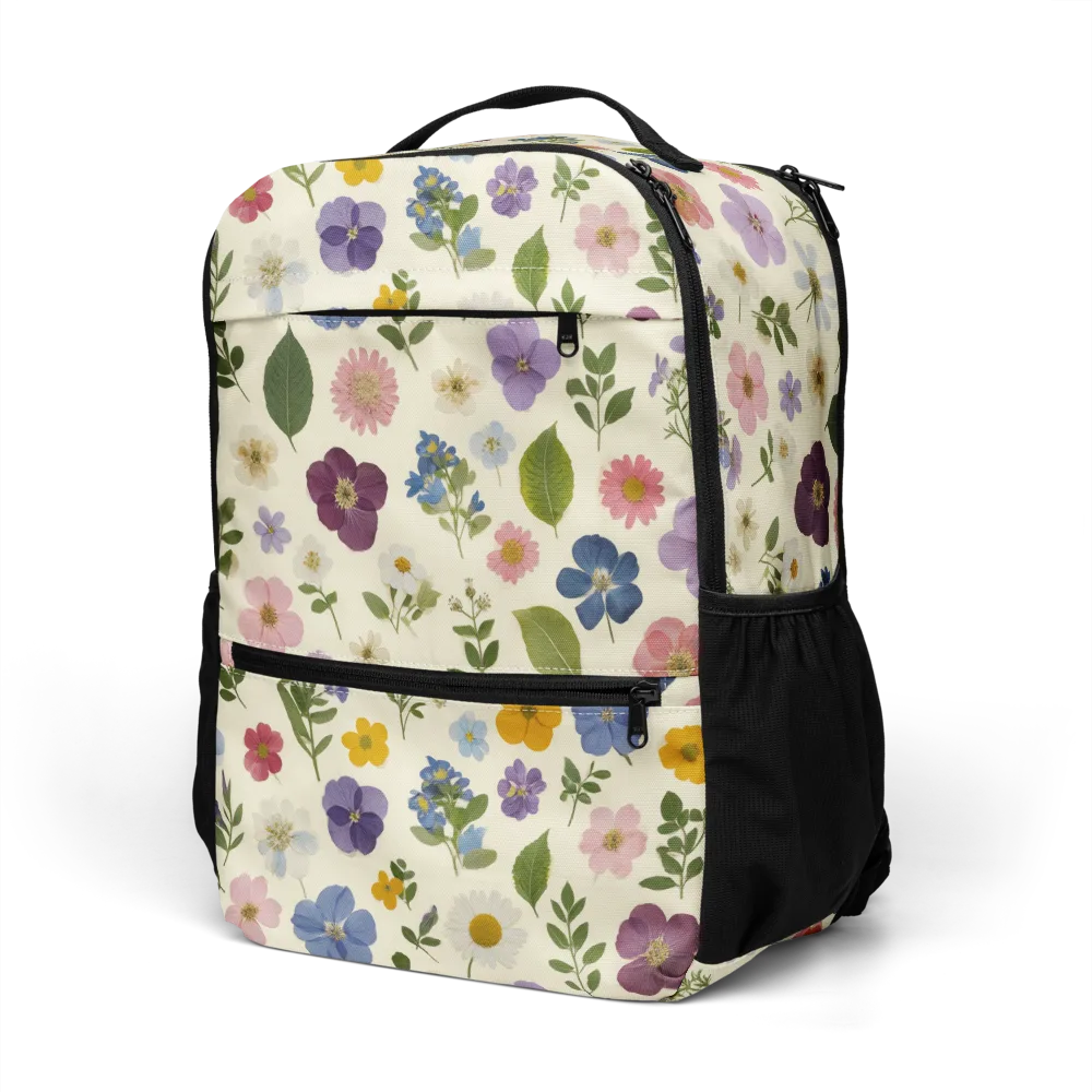Garden Scatter on Utility Backpack — Left Front