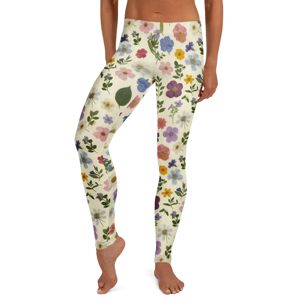 Garden Scatter on Leggings — Front