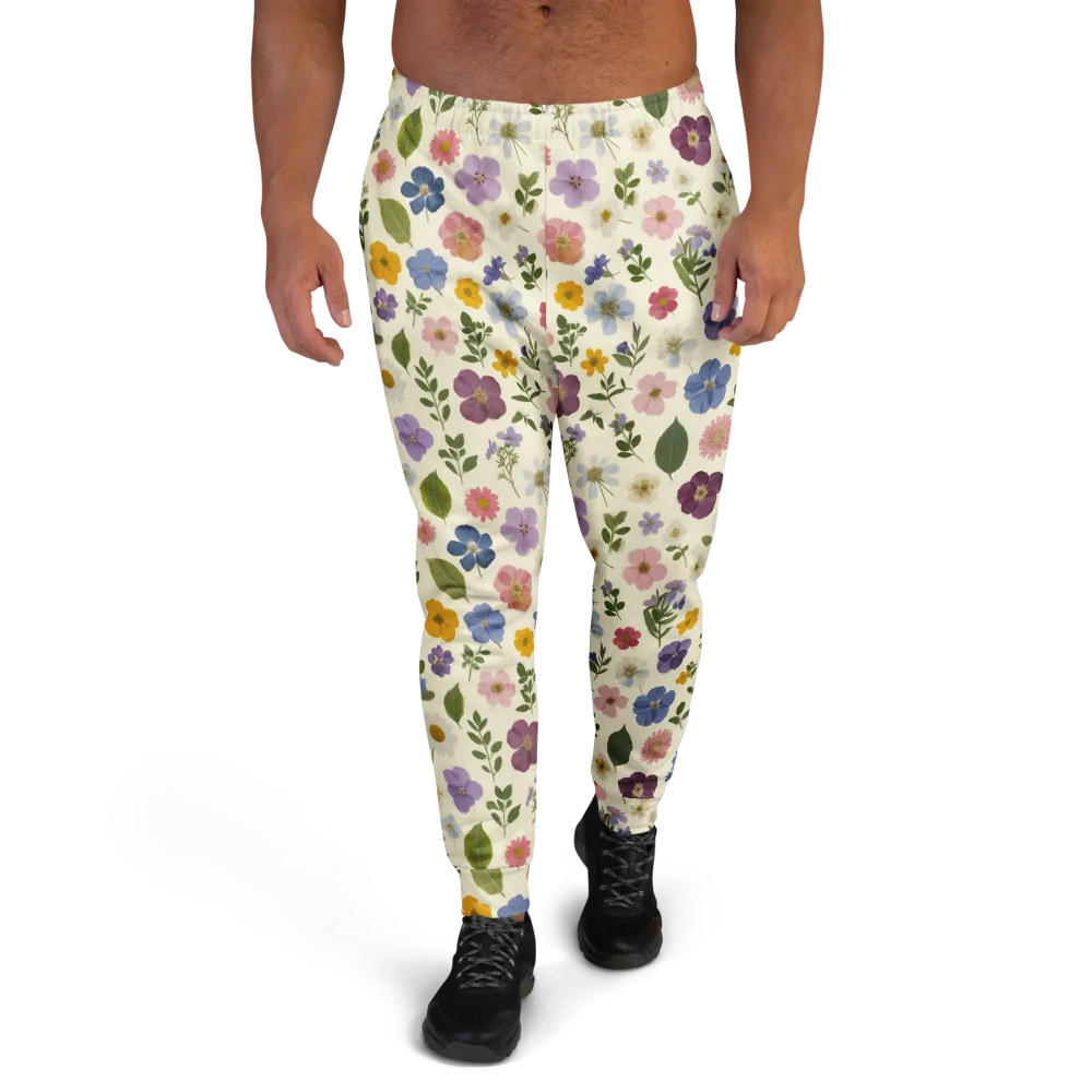 Garden Scatter on Men's Joggers — Front