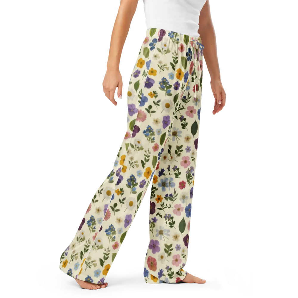 Garden Scatter on Women's Pajama Pants — Right Front