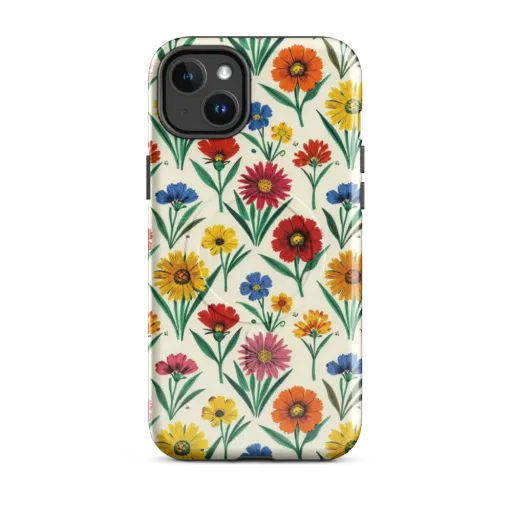 Meadow Mosaic on a MagSafe Tough Case for iPhone®