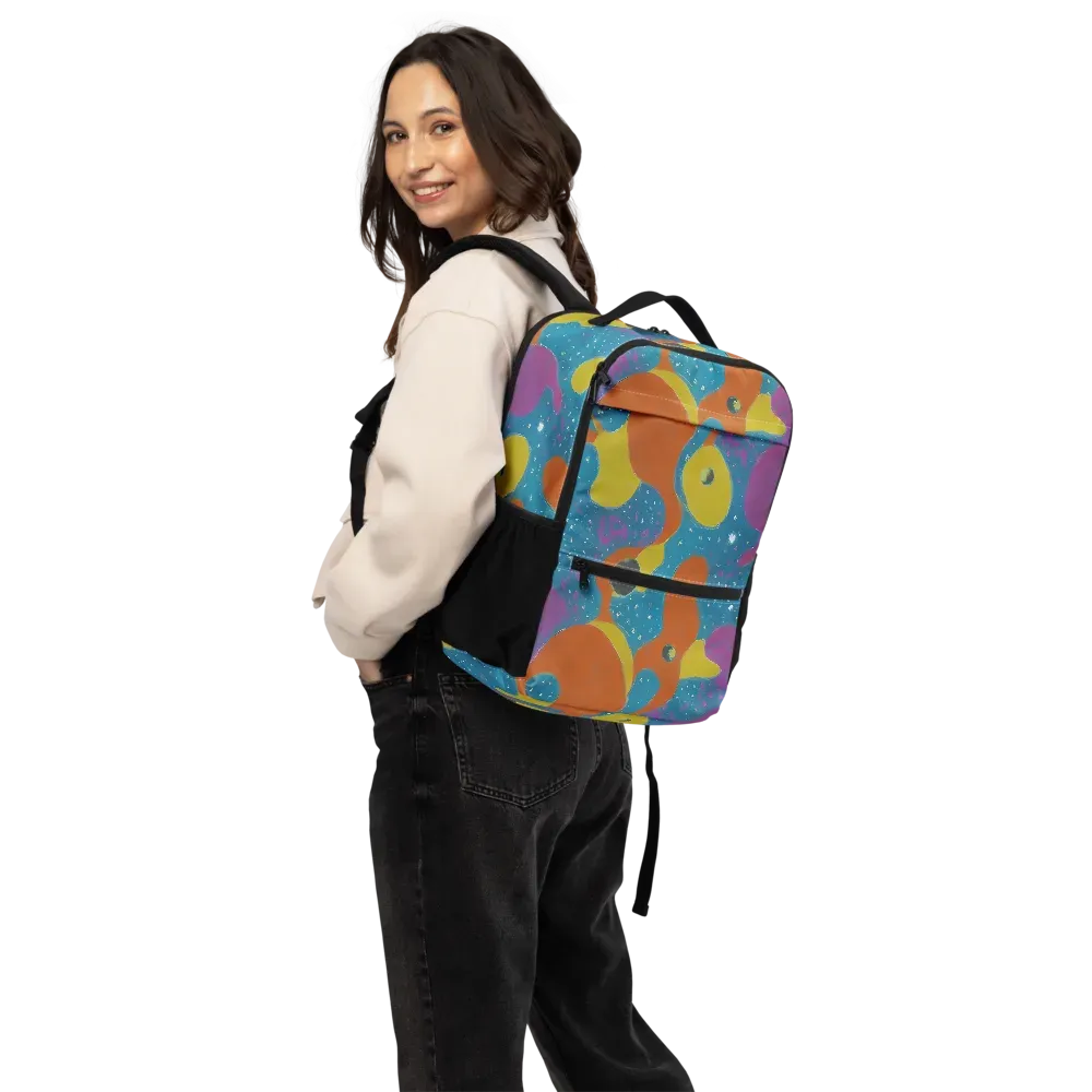 Molten Color on Utility Backpack — Back