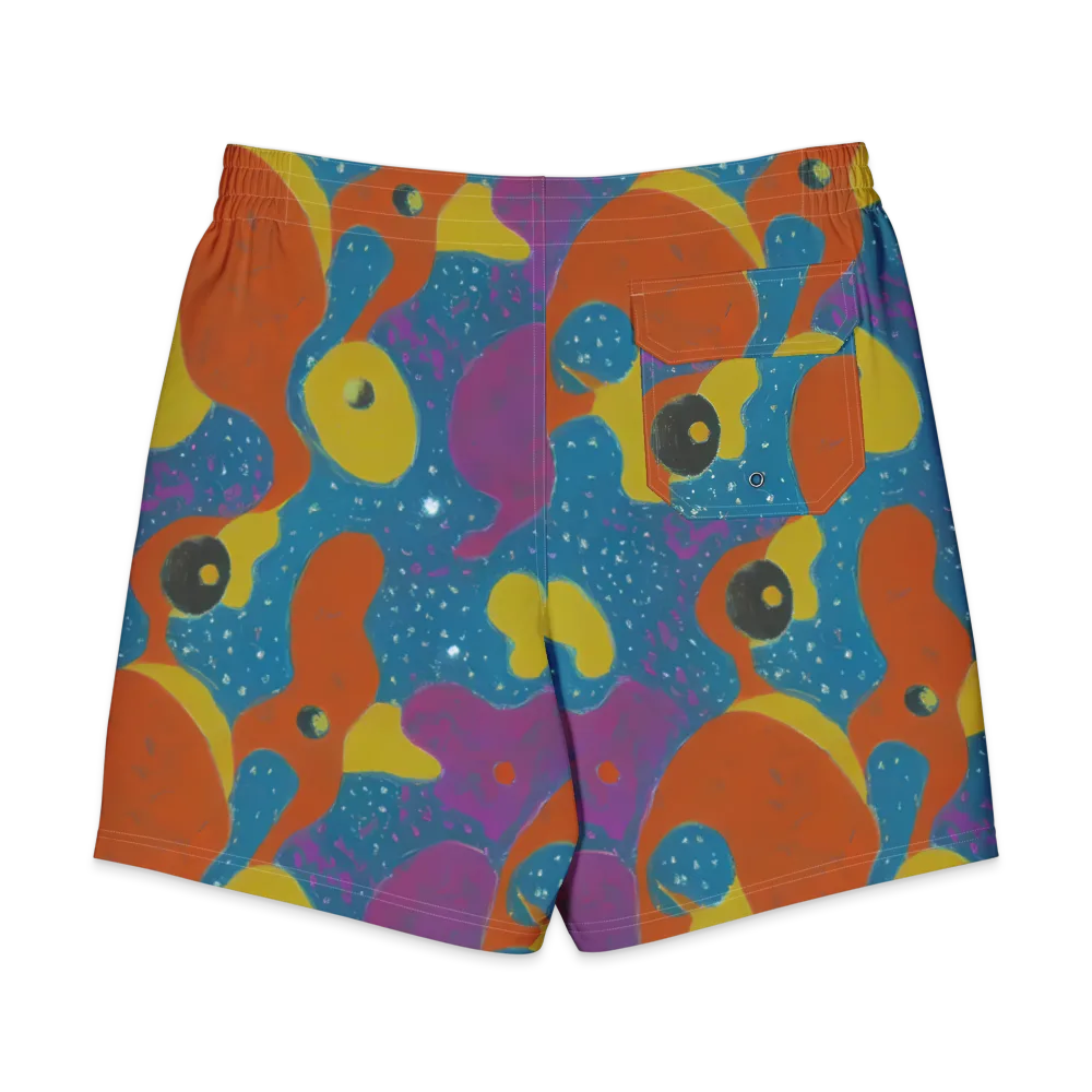 Molten Color on Men's Board Shorts — Back
