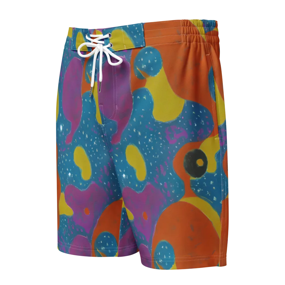 Molten Color on Men's Board Shorts — Front