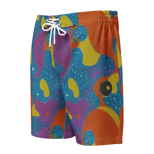 Molten Color on a Men's Board Shorts