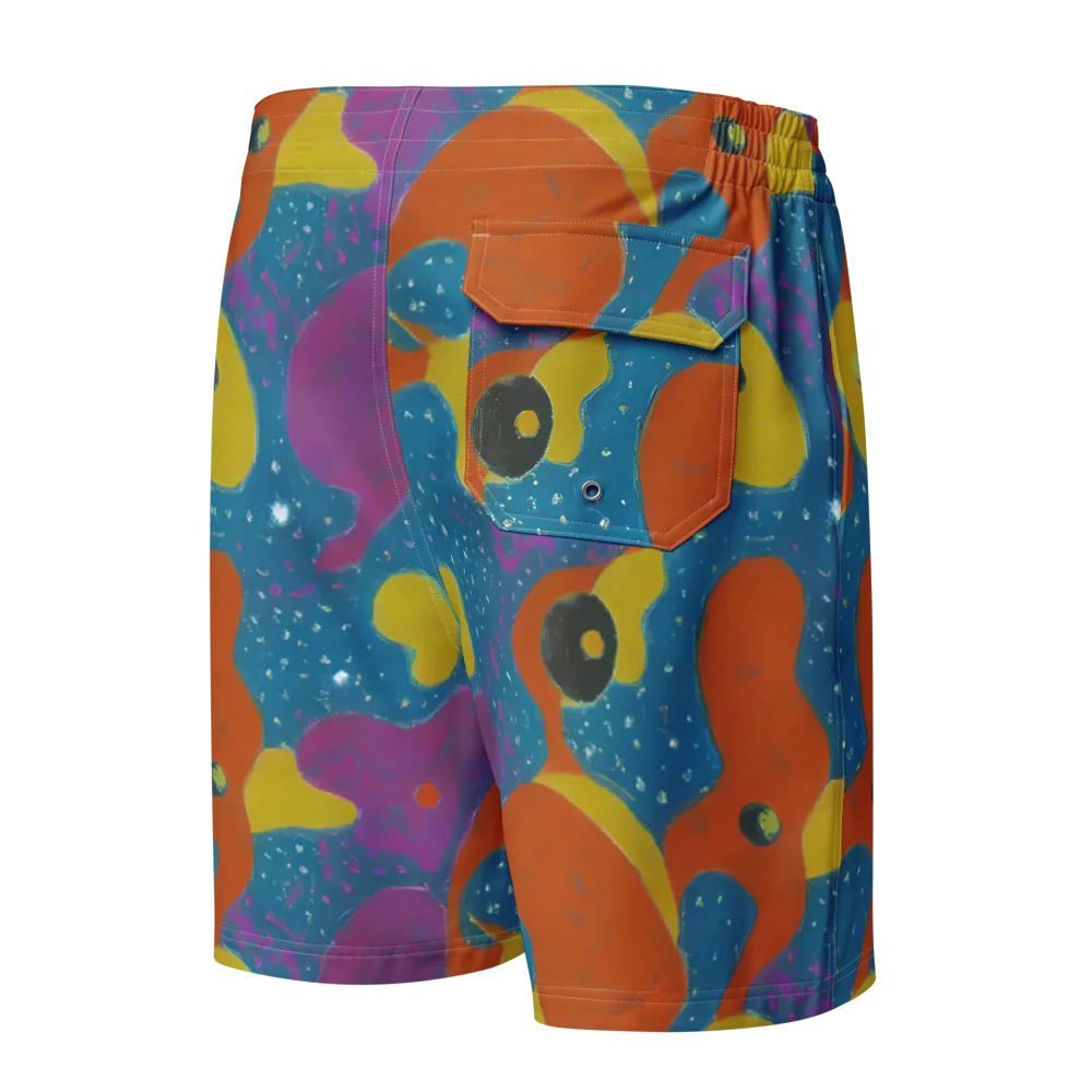 Molten Color on Men's Board Shorts — Back