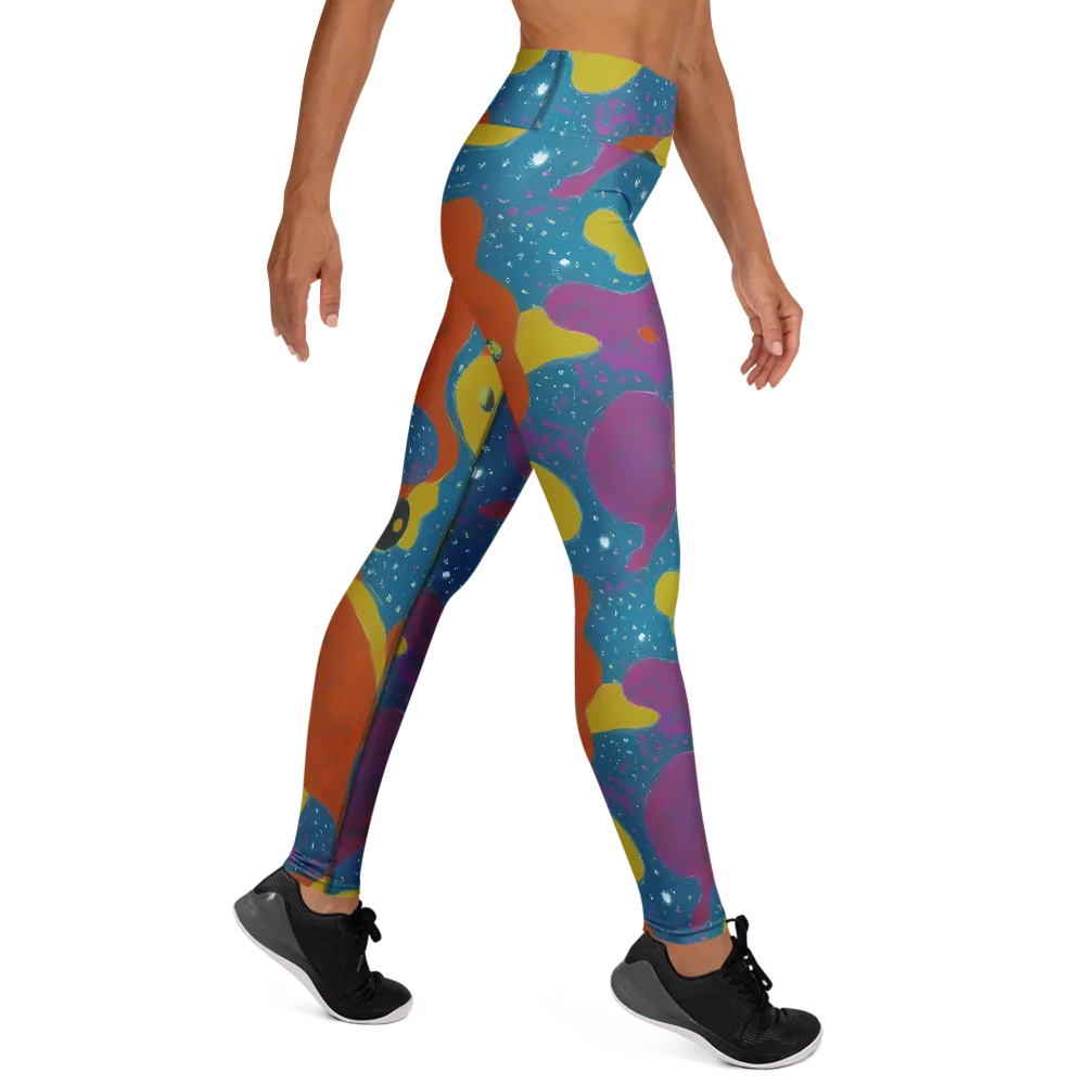 Molten Color on Yoga Leggings — Right
