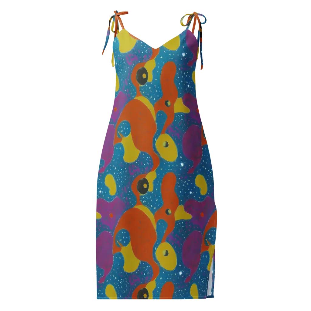 Molten Color on Slip Dress — Front