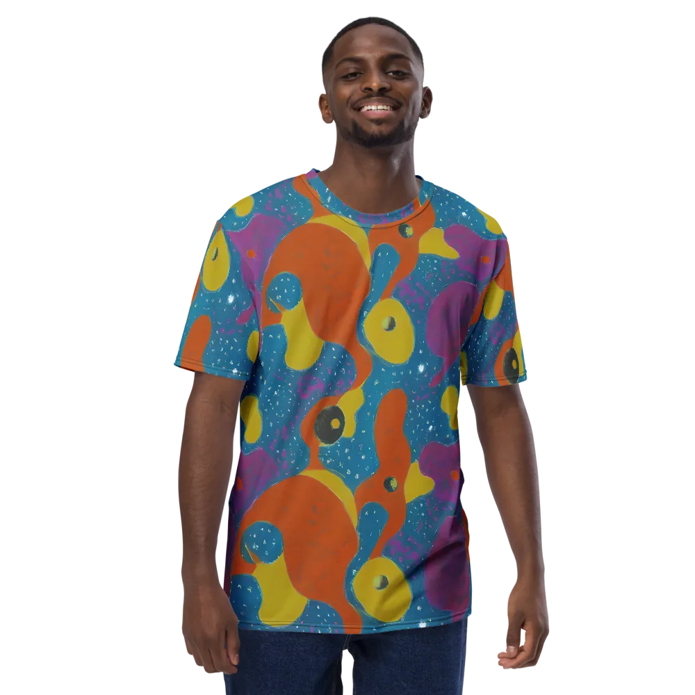 Molten Color on Men's Crew Neck T-Shirt — Front