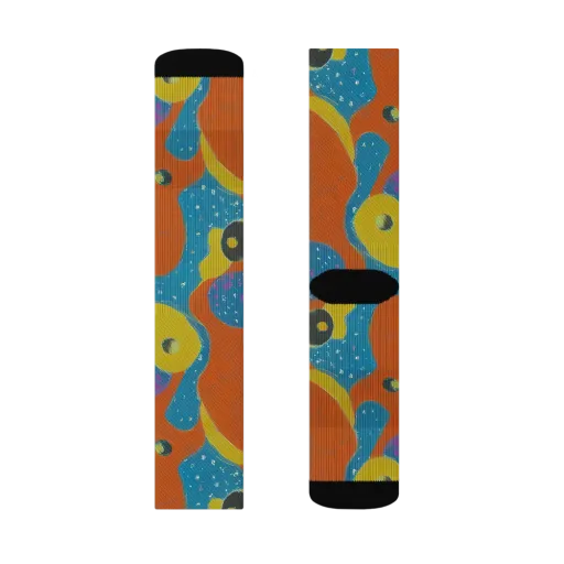 Molten Color on a Socks