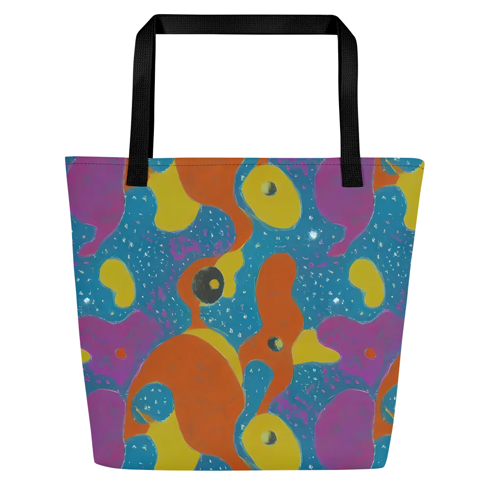Molten Color on Large Tote Bag W/ Pocket — Front