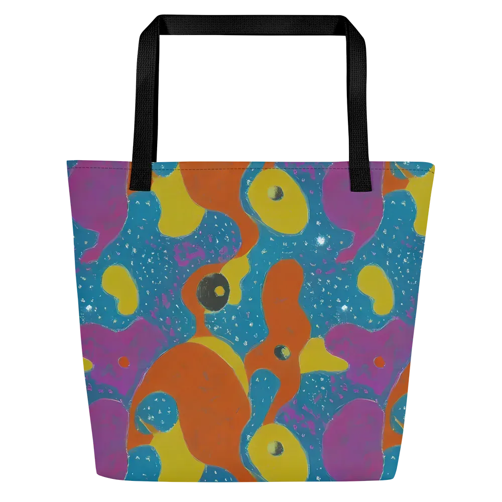 Molten Color on Large Tote Bag W/ Pocket — Front