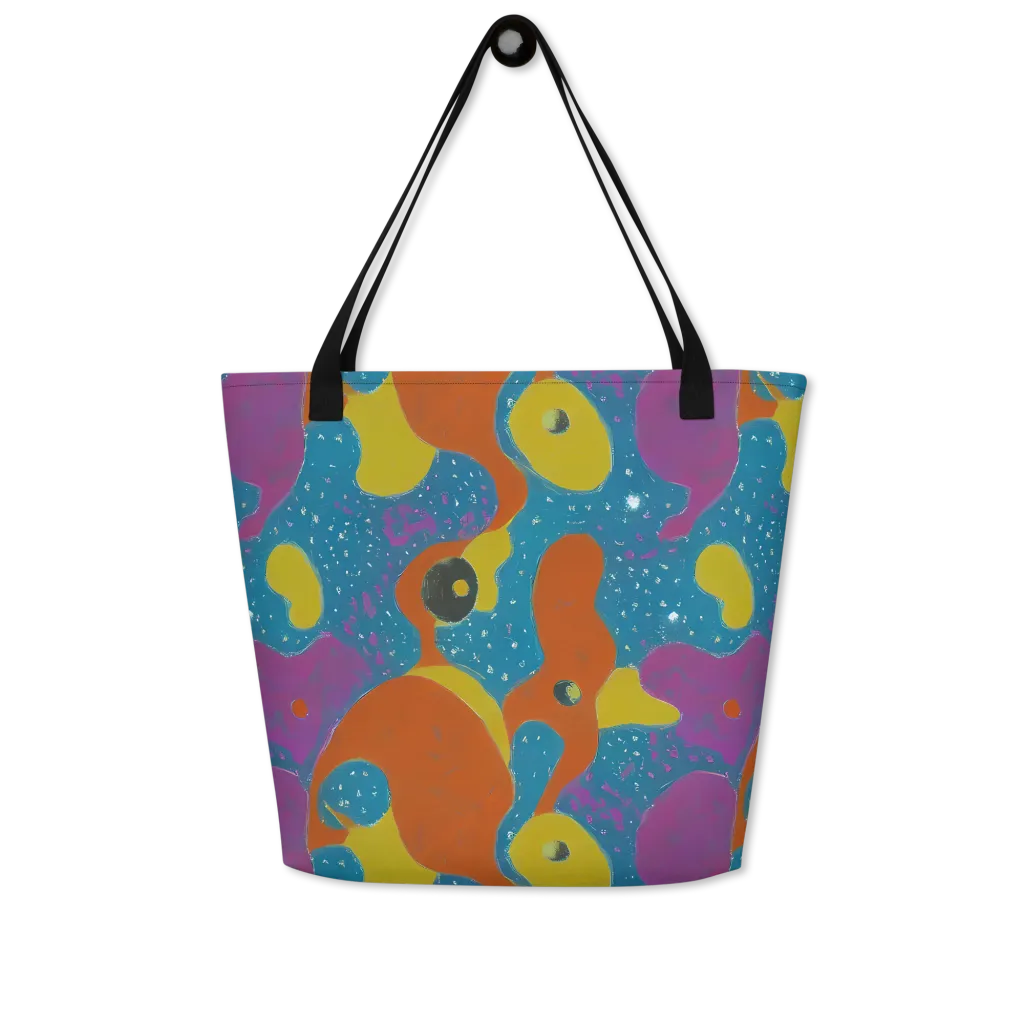 Molten Color on Large Tote Bag W/ Pocket — Front