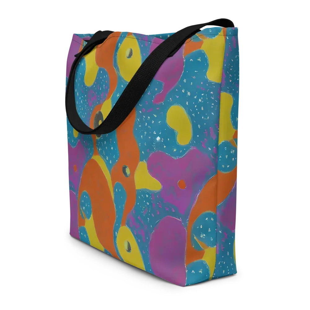 Molten Color on Large Tote Bag W/ Pocket — Front