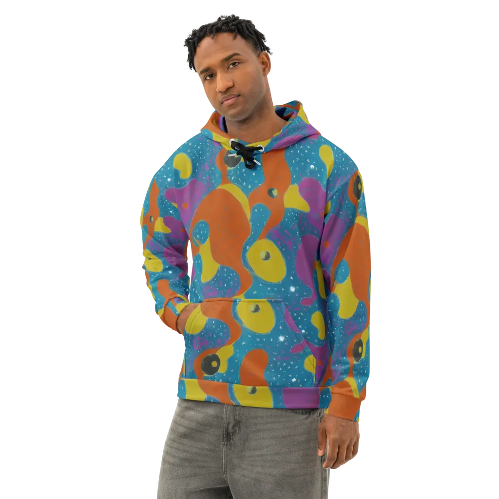 Molten Color on Cotton Hoodie — Left Front