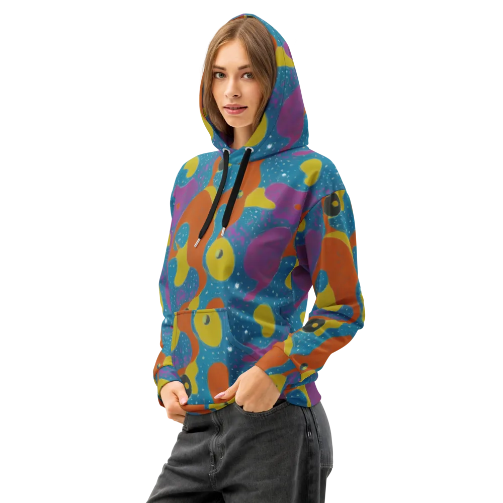 Molten Color on Cotton Hoodie — Left Front