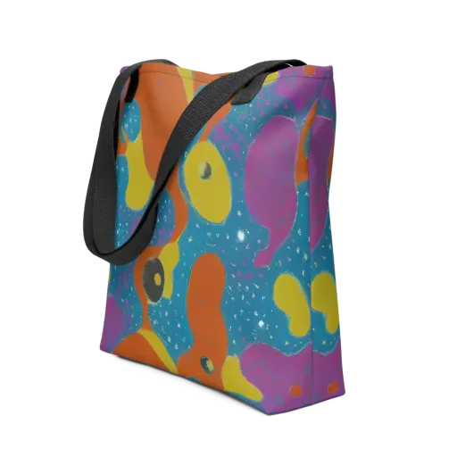 Molten Color on a Tote Bag