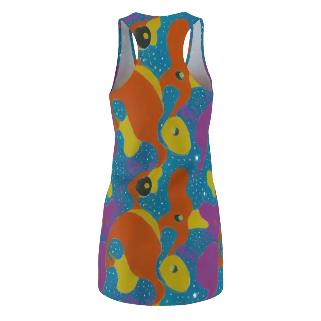 Molten Color on Racerback Dress — Back