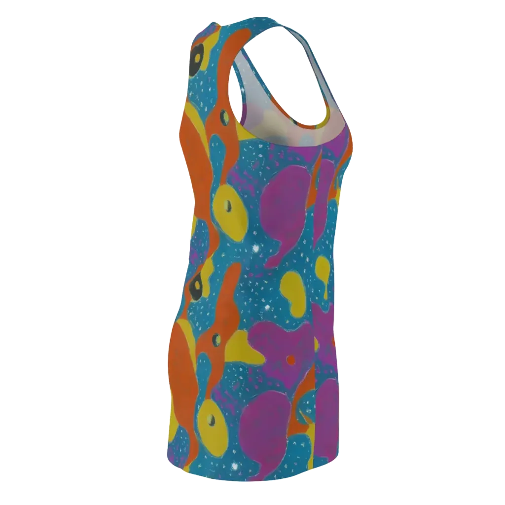 Molten Color on Racerback Dress — Back Side