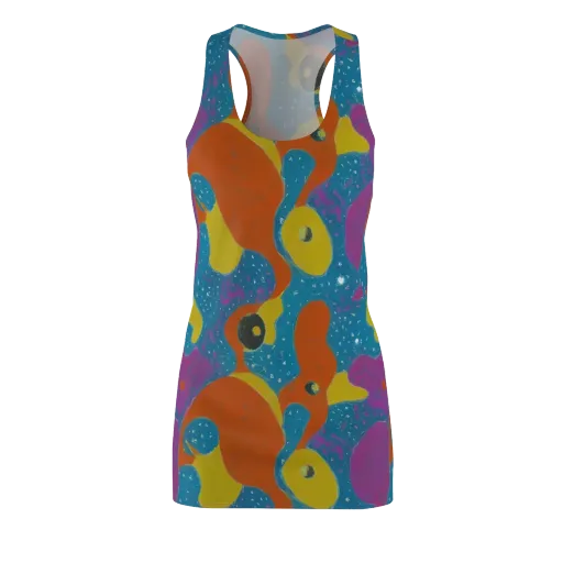 Molten Color on a Racerback Dress