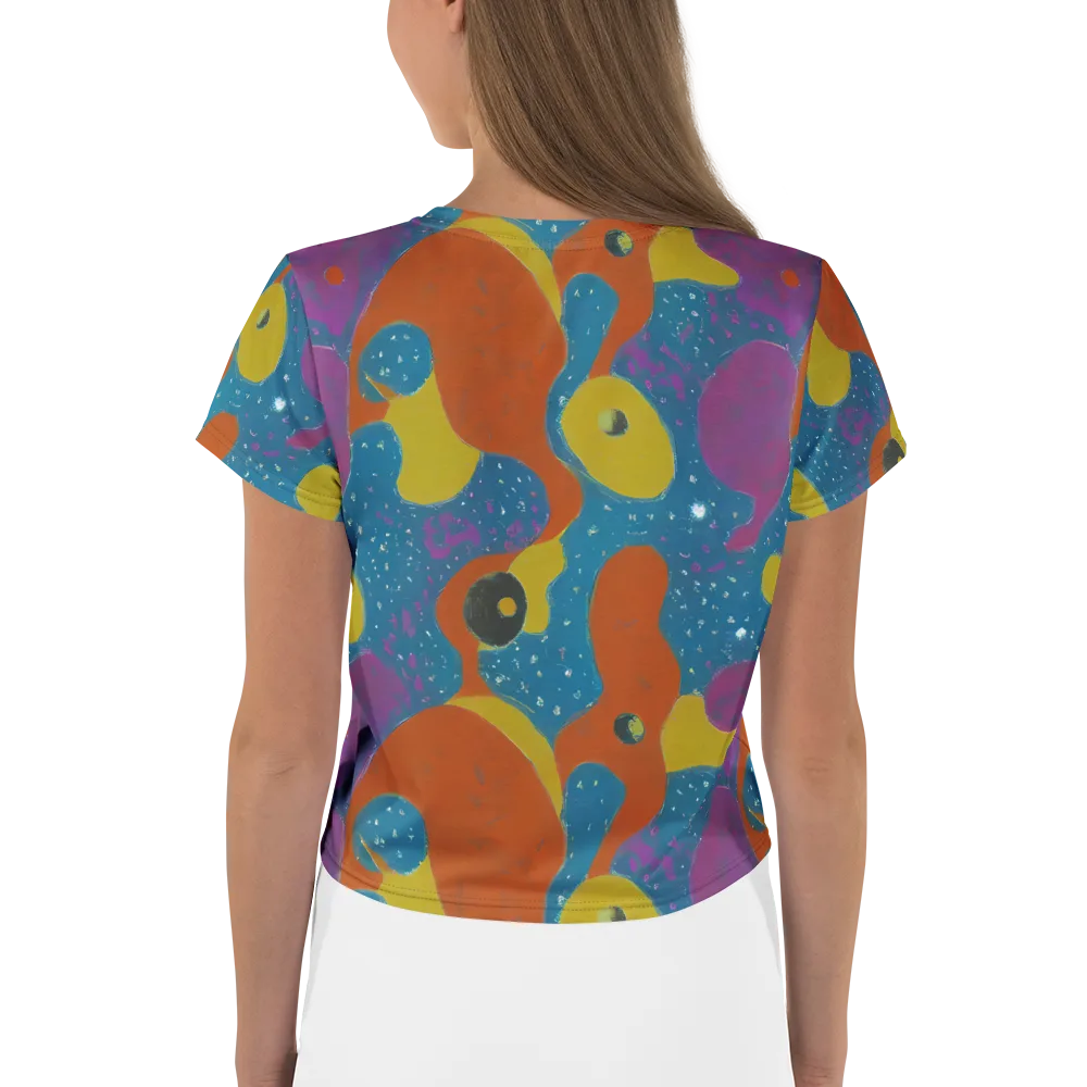 Molten Color on Crop Tee — Back
