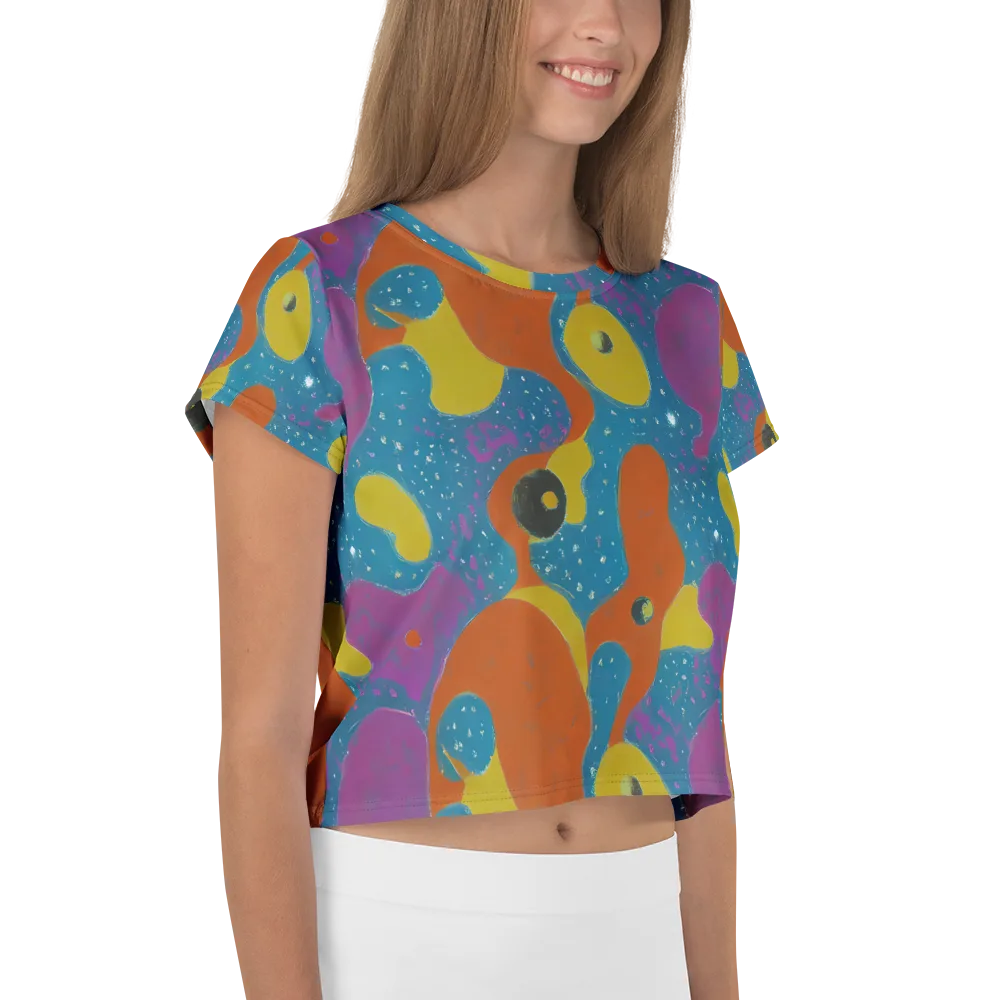 Molten Color on Crop Tee — Right