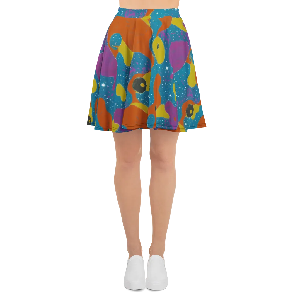 Molten Color on Skater Skirt — Front