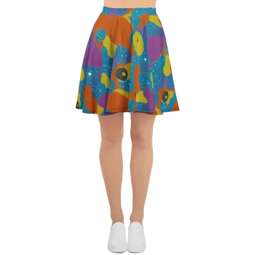Molten Color on a Skater Skirt