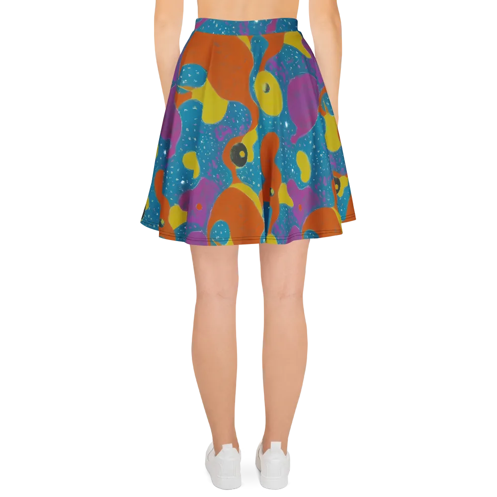 Molten Color on Skater Skirt — Back