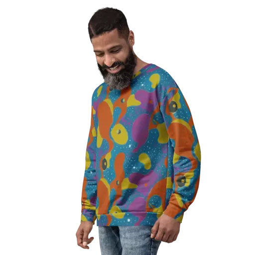 Molten Color on a Sweatshirt