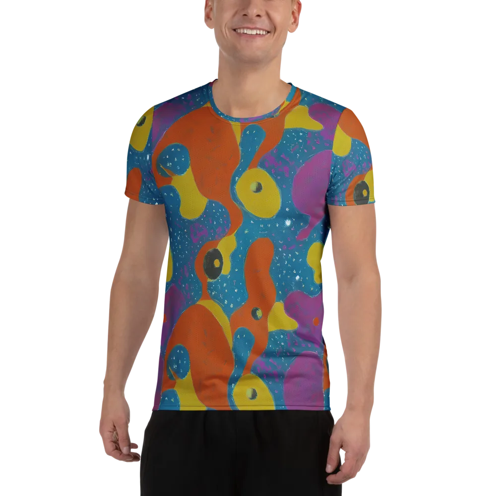 Molten Color on Men's Athletic T-Shirt — Front