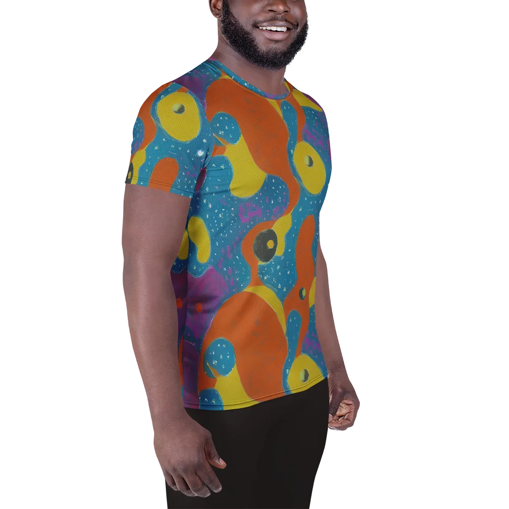 Molten Color on Men's Athletic T-Shirt — Right
