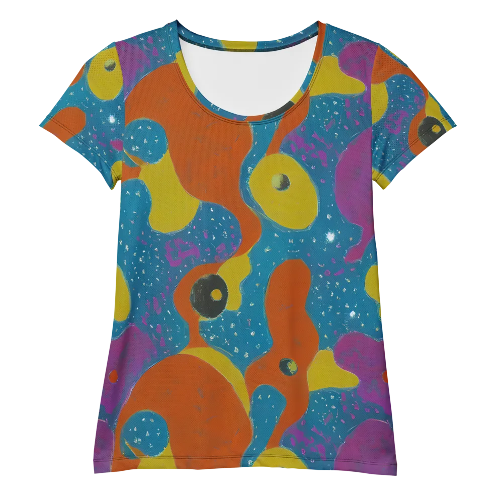 Molten Color on Women's Athletic T-Shirt — Front