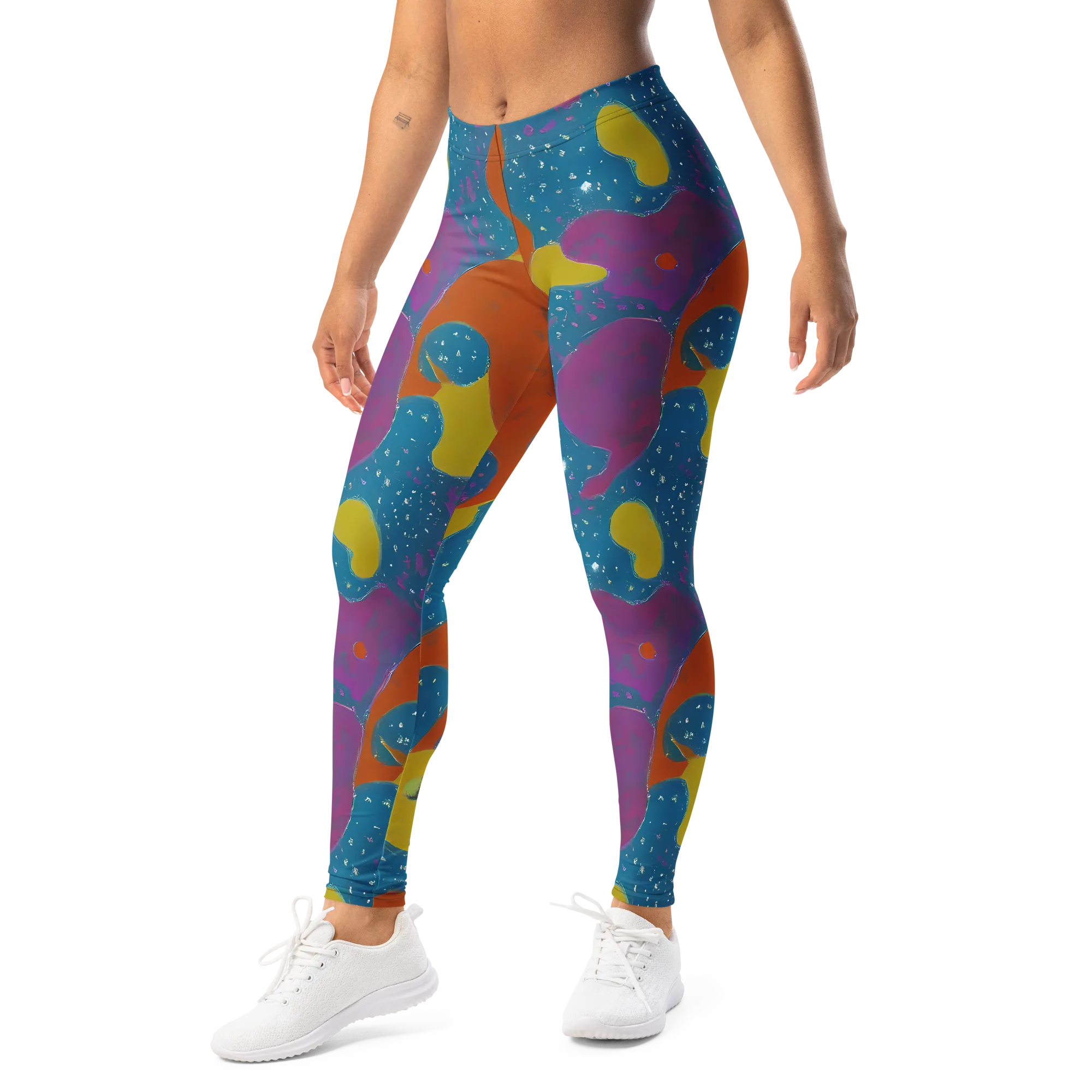 Molten Color on Leggings — Left Front