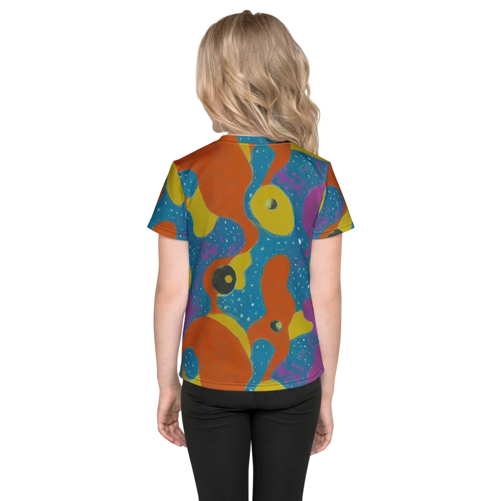Molten Color on Kids Crew Neck T-Shirt — Back