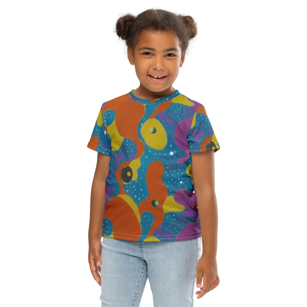 Molten Color on Kids Crew Neck T-Shirt — Front