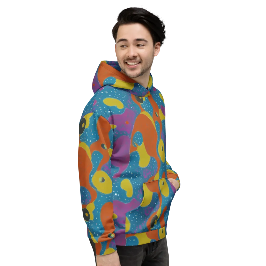 Molten Color on Hoodie — Right