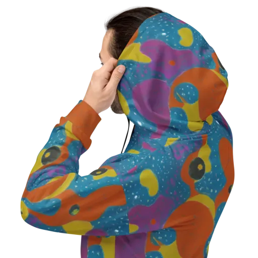 Molten Color on a Hoodie