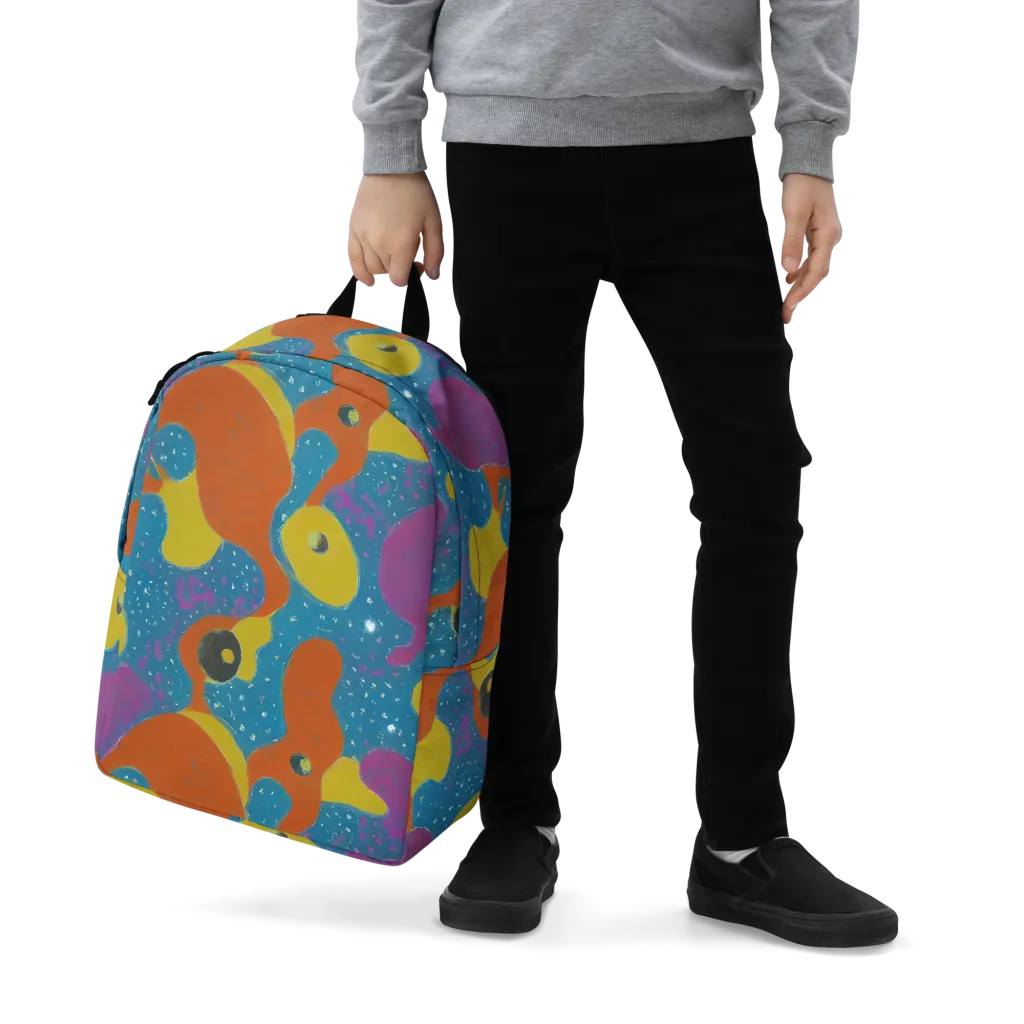 Molten Color on Minimalist Backpack — Zoomed-in