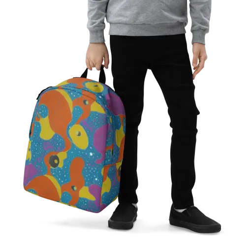 Molten Color on a Minimalist Backpack