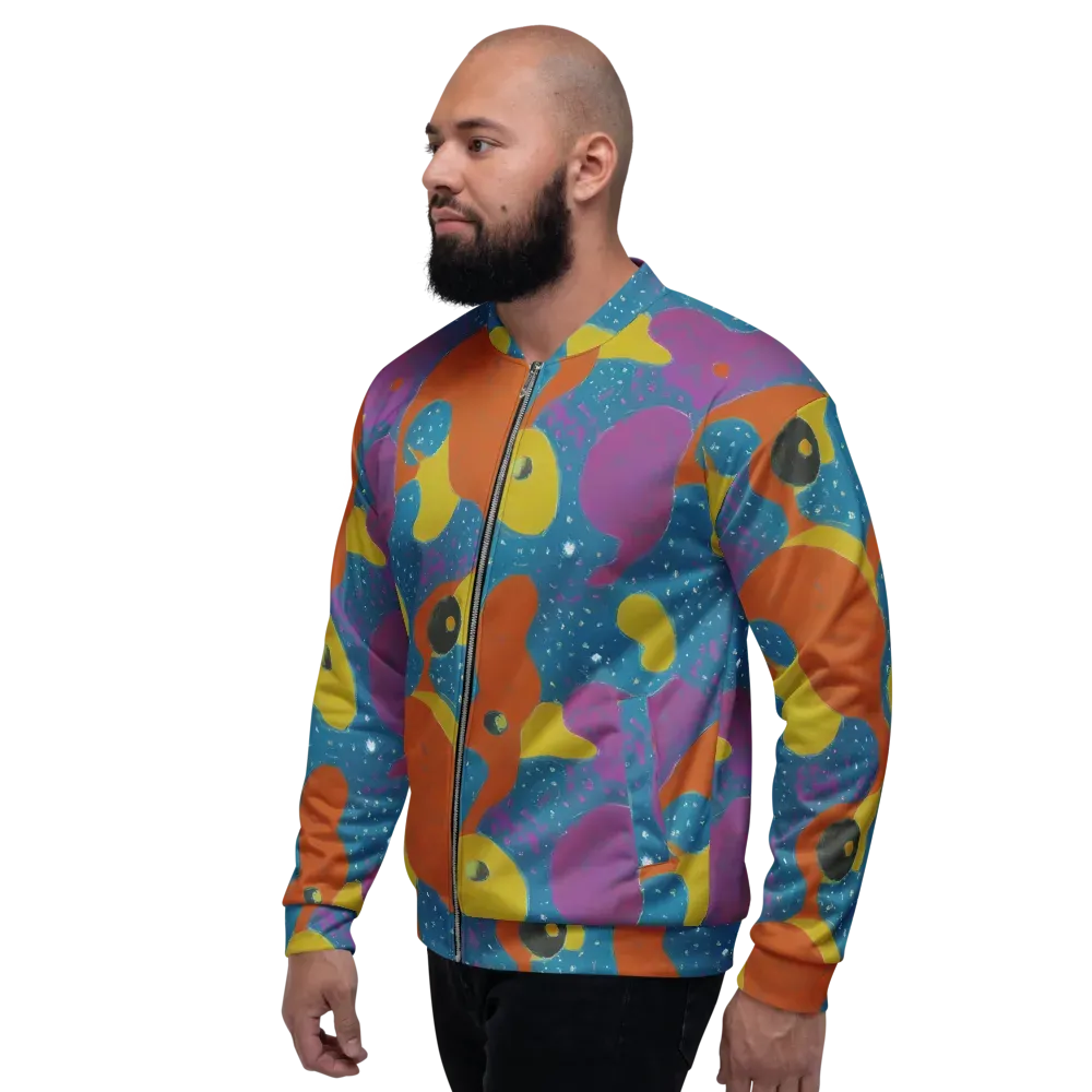 Molten Color on Bomber Jacket — Left