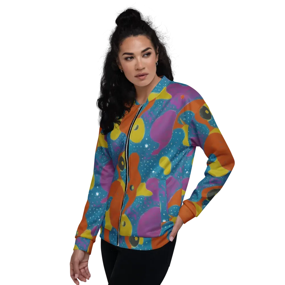 Molten Color on Bomber Jacket — Left