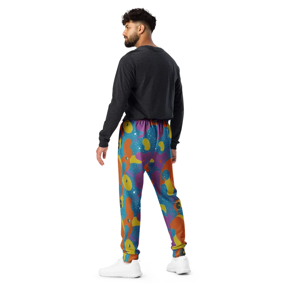 Molten Color on Men's Joggers — Back