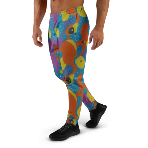 Molten Color on a Men's Joggers