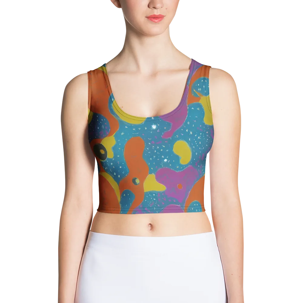 Molten Color on Crop Top — Front