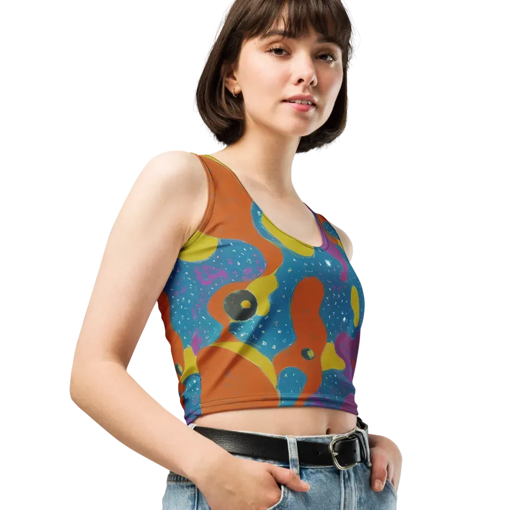 Molten Color on Crop Top — Right Front