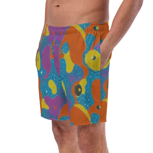 Molten Color on a Swim Trunks