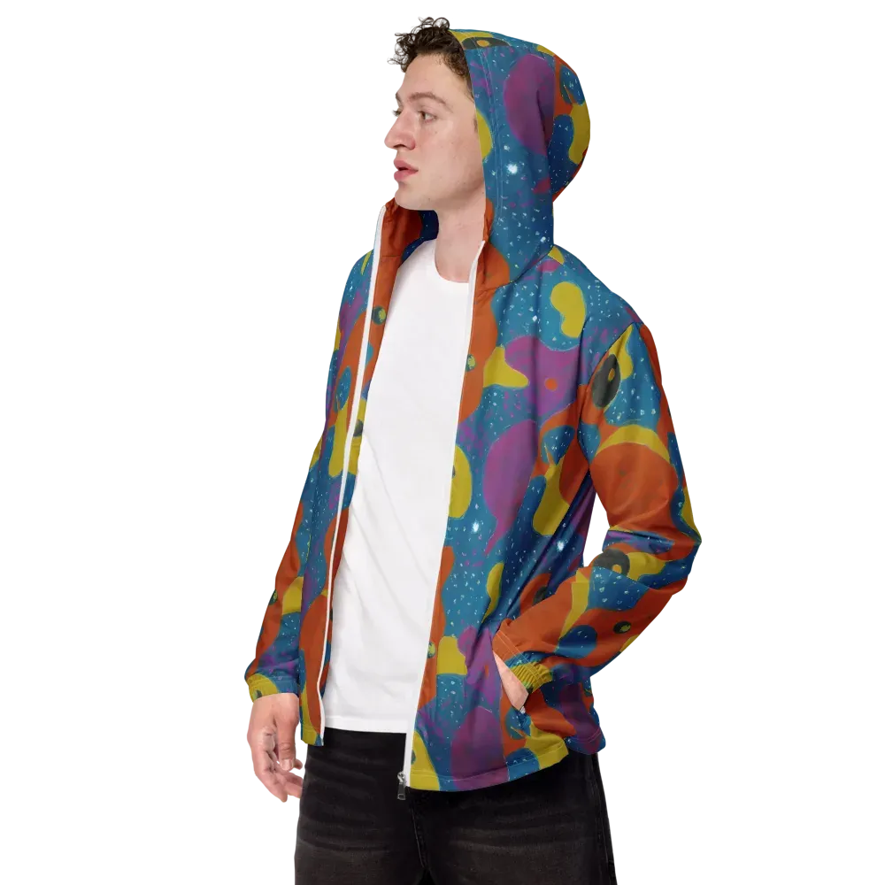 Molten Color on Men's Windbreaker — Left Front
